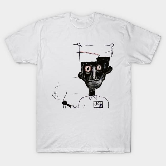 Basquiat Inspired Art T-Shirt by AbstractArt14